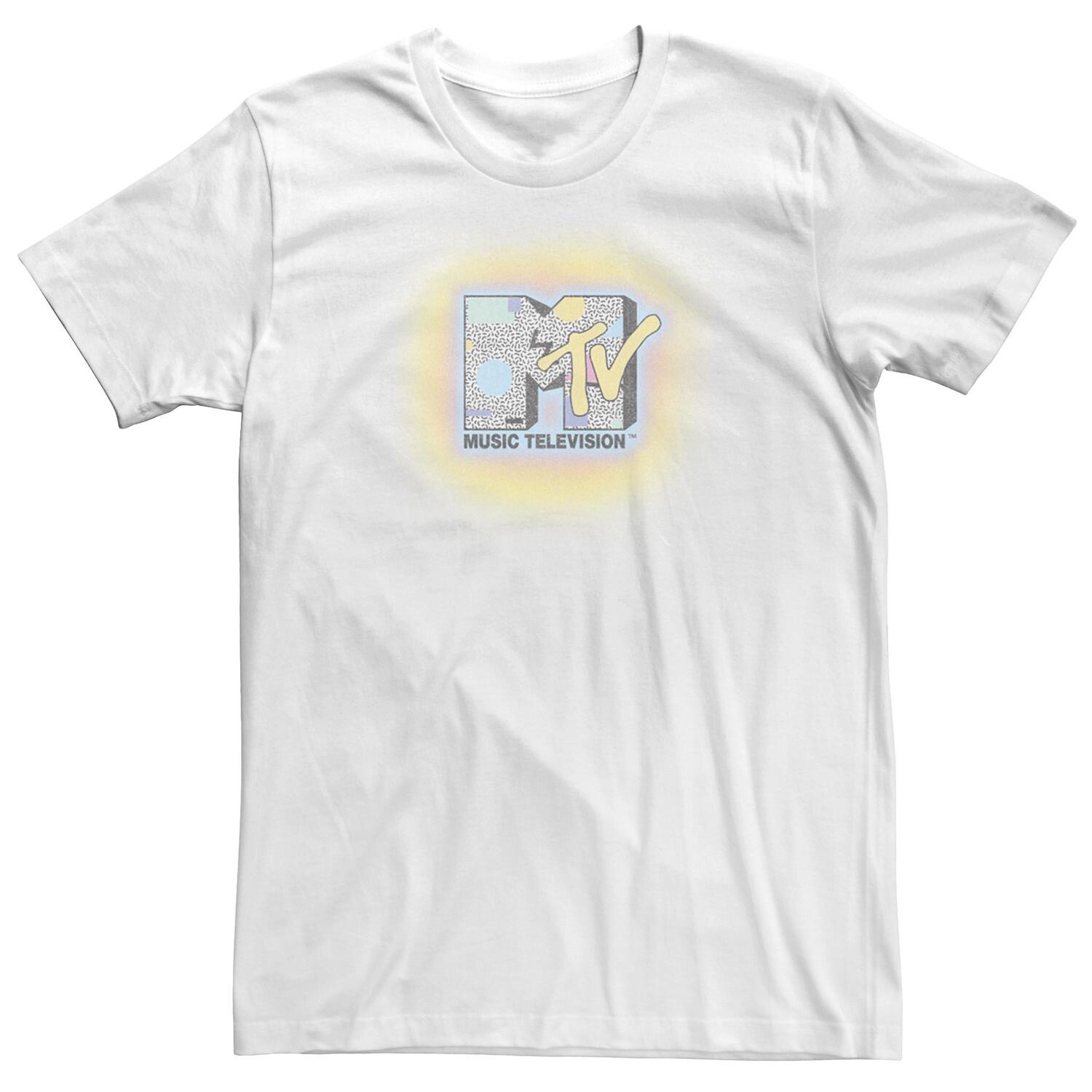 Мужская футболка с короткими рукавами и абстрактным логотипом MTV Faded Retro Licensed Character
Мужская футболка с короткими рукавами и абстрактным логотипом MTV Faded Retro Licensed Character