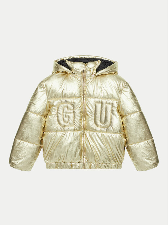 Пуховик стандартного кроя Guess, золотой
Пуховик стандартного кроя Guess, золотой