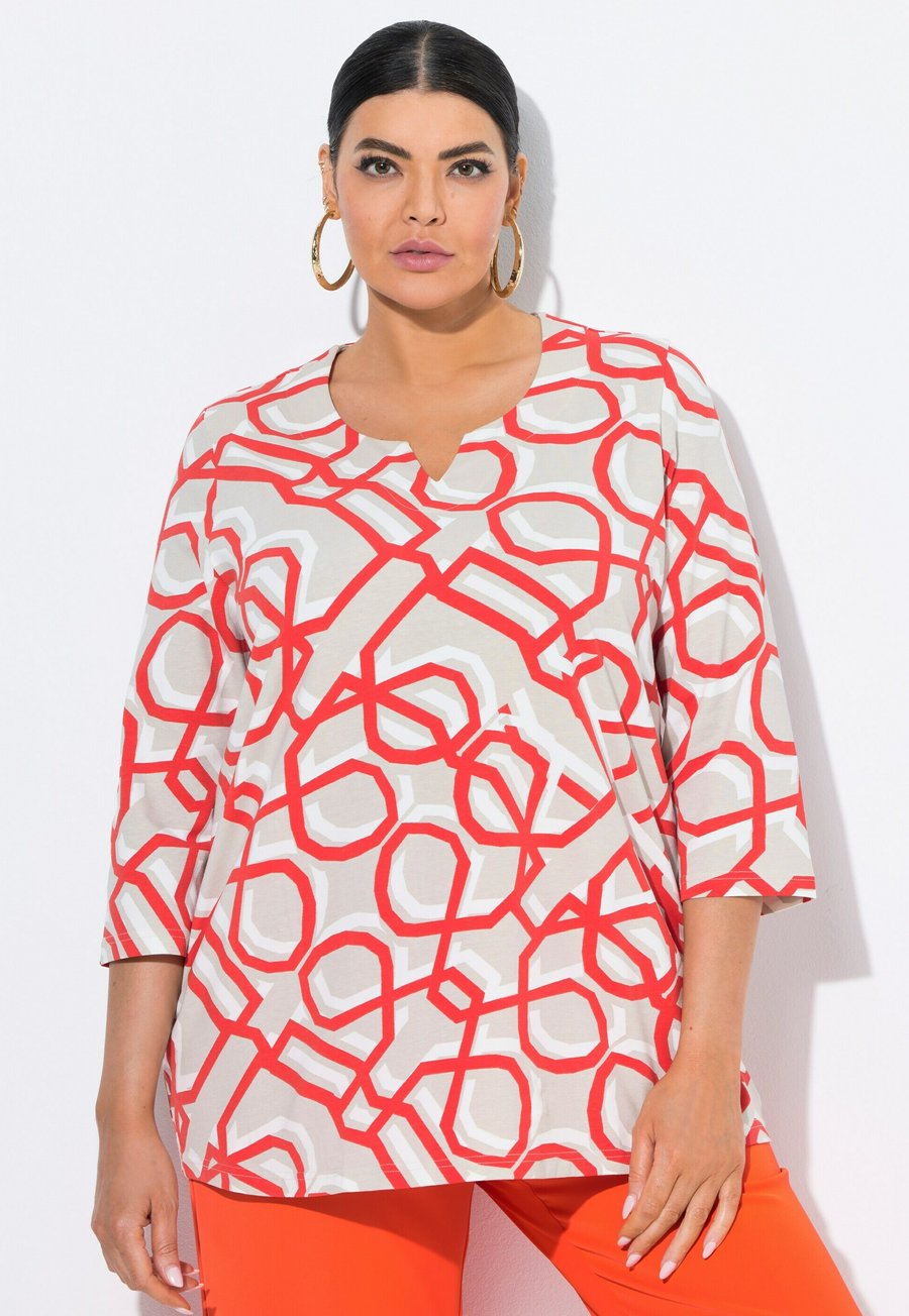 Топ Ulla Popken GRAPHIC 3/4 SLEEVE TEE, Sandy Beige/Beige
Топ Ulla Popken GRAPHIC 3/4 SLEEVE TEE, Sandy Beige/Beige