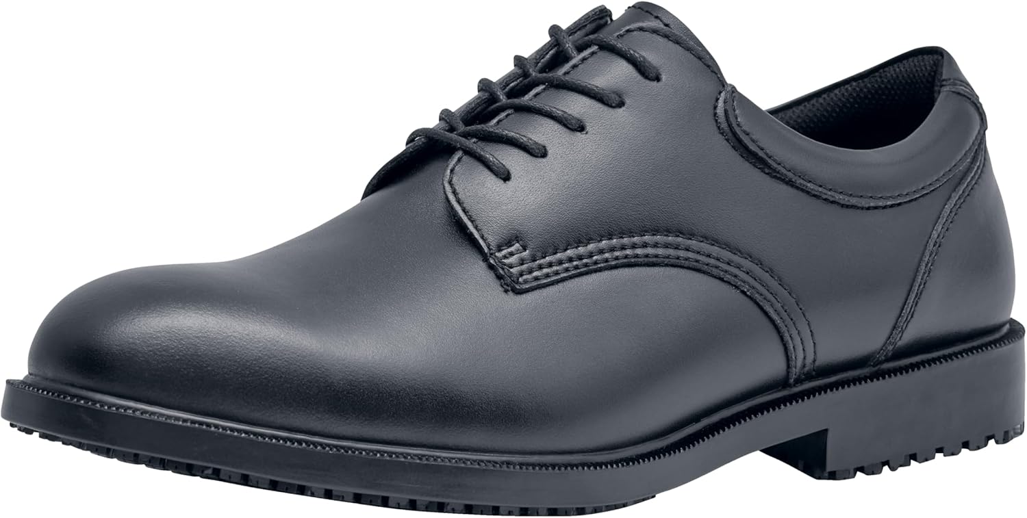 Мужские противоскользящие оксфорды Shoes for Crews - Удобная, нескользящая рабочая обувь для мужчин - Идеально подходит для отелей, гостиничного бизнеса, офисов, ресторанов - Cambridge
Мужские противоскользящие оксфорды Shoes for Crews - Удобная, нескользящая рабочая обувь для мужчин - Идеально подходит для отелей, гостиничного бизнеса, офисов, ресторанов - Cambridge