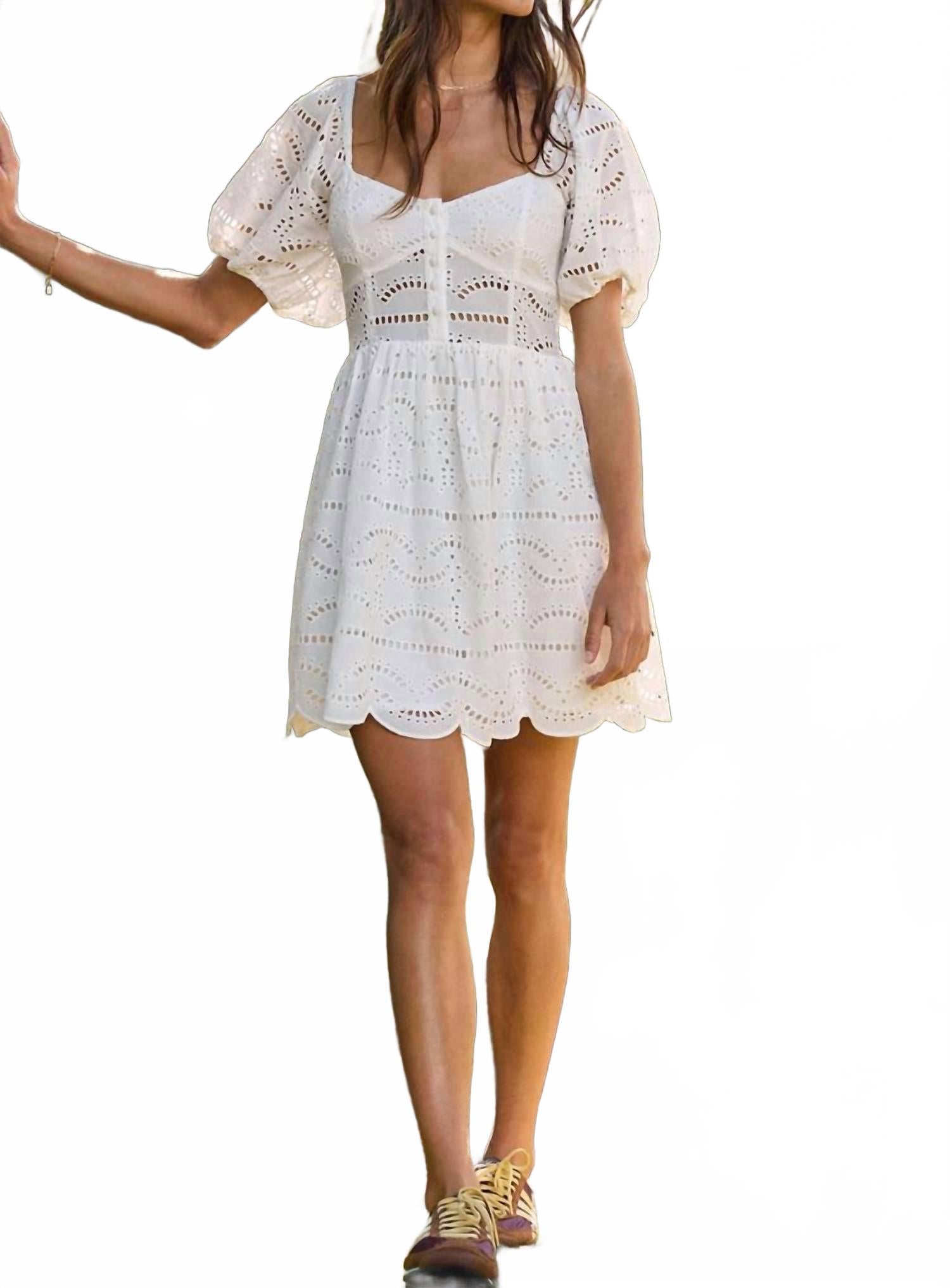 Платье Quinlee Mini в белом Saltwater Luxe
Платье Quinlee Mini в белом Saltwater Luxe