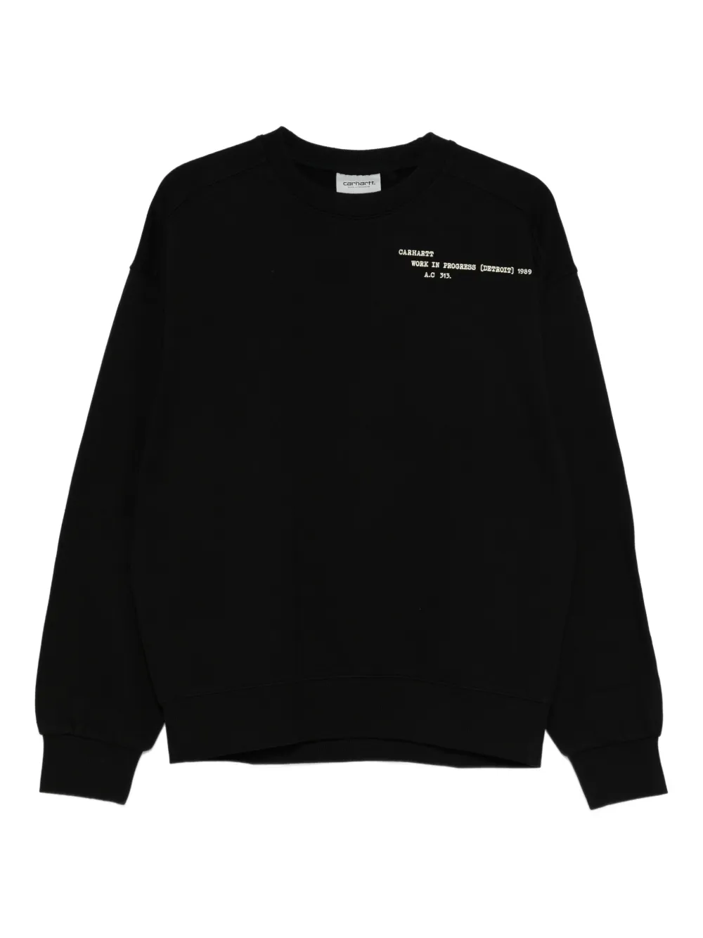 Свитшот с перфорацией CARHARTT WIP, черный
Свитшот с перфорацией CARHARTT WIP, черный