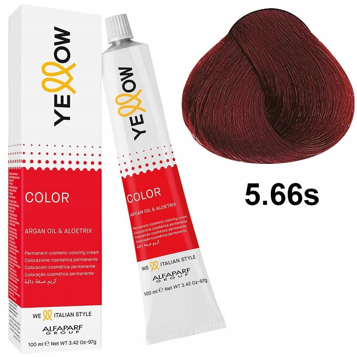 Перманентный краситель Alfaparf YELLOW Color 5.66s 100 мл
Перманентный краситель Alfaparf YELLOW Color 5.66s 100 мл