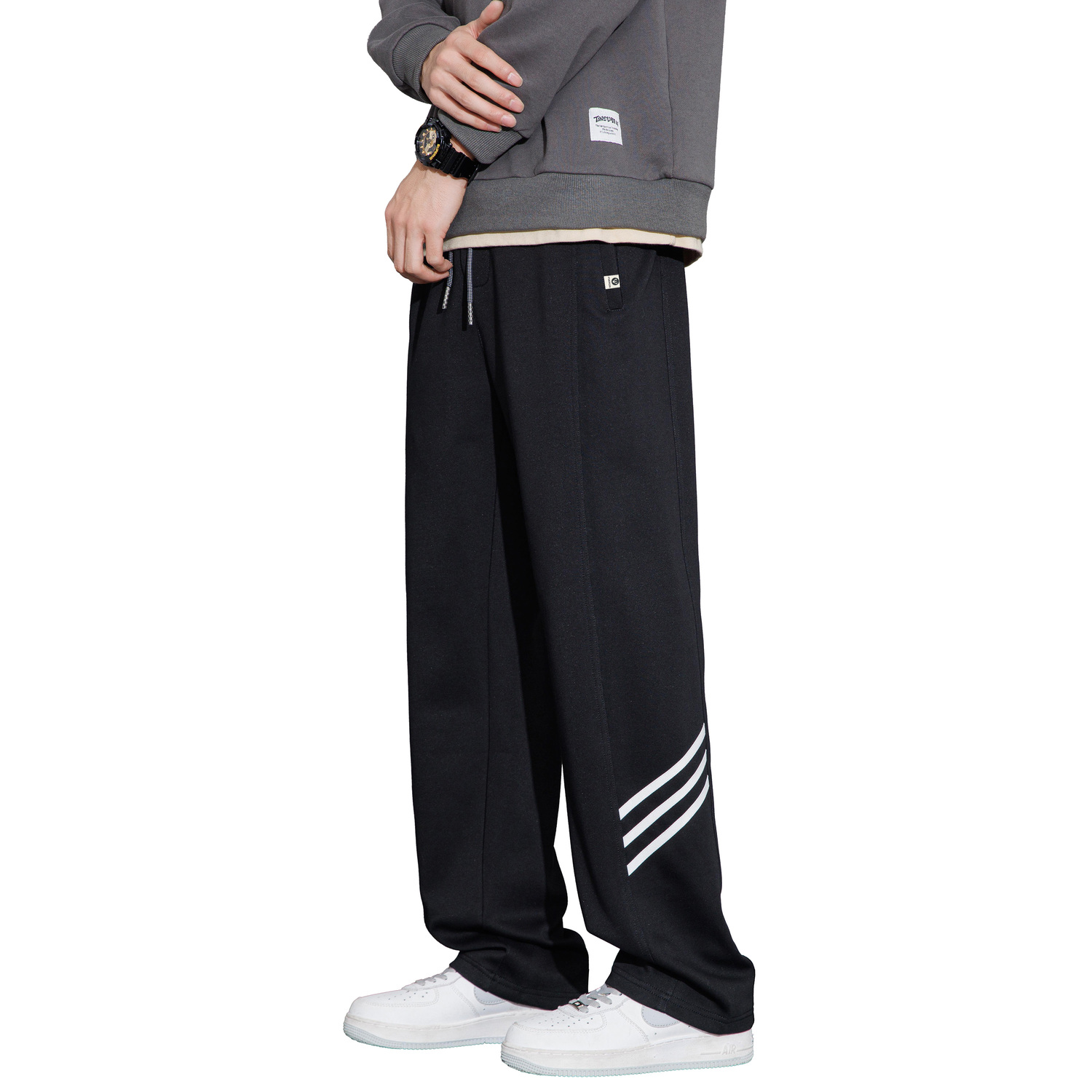 Повседневные брюки унисекс FUERZA, светло-серые
Повседневные брюки унисекс FUERZA, светло-серые