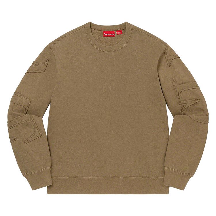 Толстовка Supreme Tonal Appliqué Crewneck 'Olive Brown'
Толстовка Supreme Tonal Appliqué Crewneck 'Olive Brown'