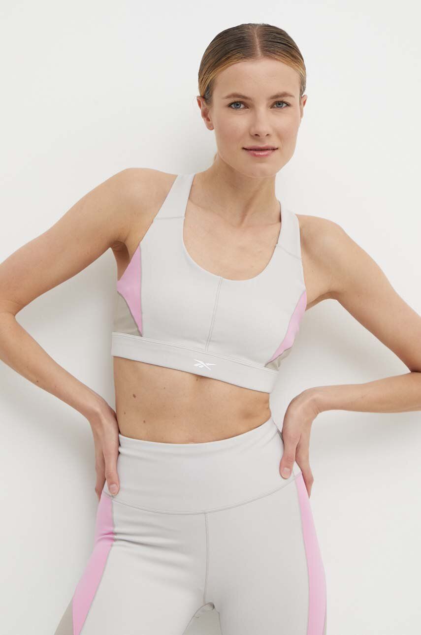 Спортивный бюстгальтер Lux Racer Reebok, бежевый
Спортивный бюстгальтер Lux Racer Reebok, бежевый