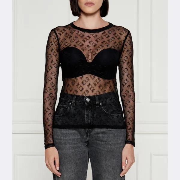 Блунейская блузка стандартного кроя Pinko, черный
Блунейская блузка стандартного кроя Pinko, черный