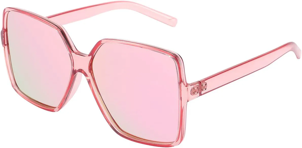 Солнцезащитные очки Dollger увеличенного квадратного размера для женщин, большие, широкие, модные, для мужчин, с защитой от УФ-излучения, унисекс, I:mirrored Pink
Солнцезащитные очки Dollger увеличенного квадратного размера для женщин, большие, широкие, модные, для мужчин, с защитой от УФ-излучения, унисекс, I:mirrored Pink