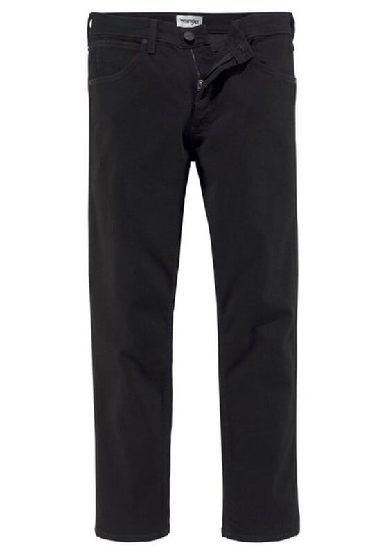 Черные джинсы с регулярным полосканием Wrangler, черный
Черные джинсы с регулярным полосканием Wrangler, черный