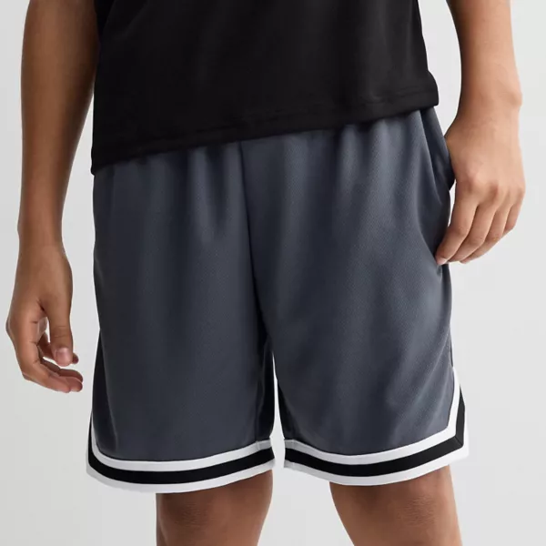 Шорты баскетбольные для мальчиков 8-20 лет, длина 22 см, обычные и широкие Tek Gear, цвет hawk gray
Шорты баскетбольные для мальчиков 8-20 лет, длина 22 см, обычные и широкие Tek Gear, цвет hawk gray