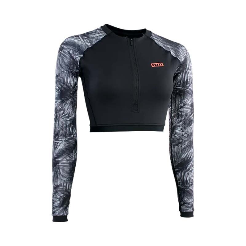 Рашгард с длинным рукавом ION Rashguard Shorty Woman, черный
Рашгард с длинным рукавом ION Rashguard Shorty Woman, черный