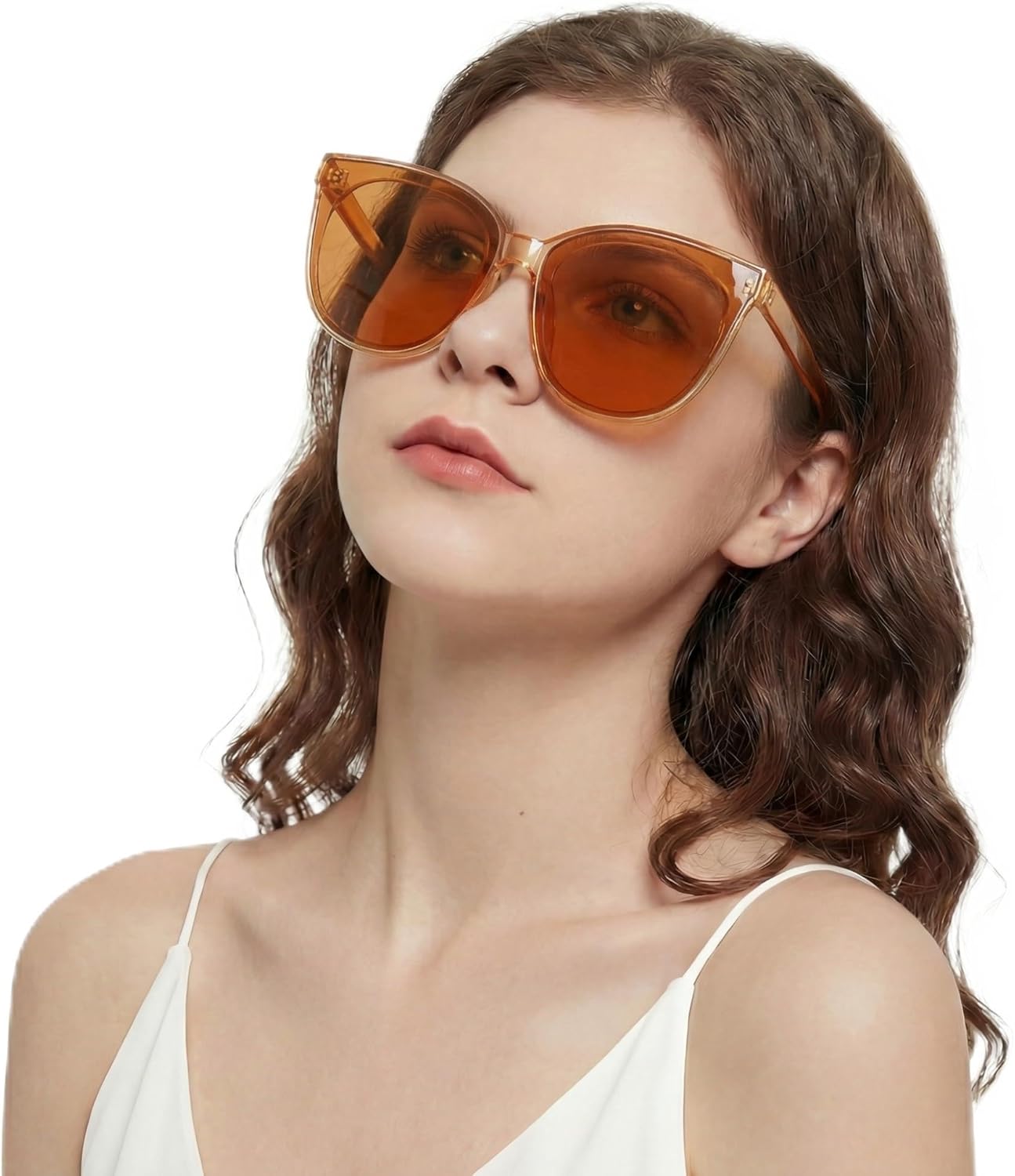 Женские поляризованные солнцезащитные очки LVIOE с защитой UV400, крупной оправой «кошачий глаз», в стиле ретро, идеально подходят для вождения, рыбалки и активного отдыха, A22 Transparent Grey Frame/Brown Polarized Lens
Женские поляризованные солнцезащитные очки LVIOE с защитой UV400, крупной оправой «кошачий глаз», в стиле ретро, идеально подходят для вождения, рыбалки и активного отдыха, A22 Transparent Grey Frame/Brown Polarized Lens