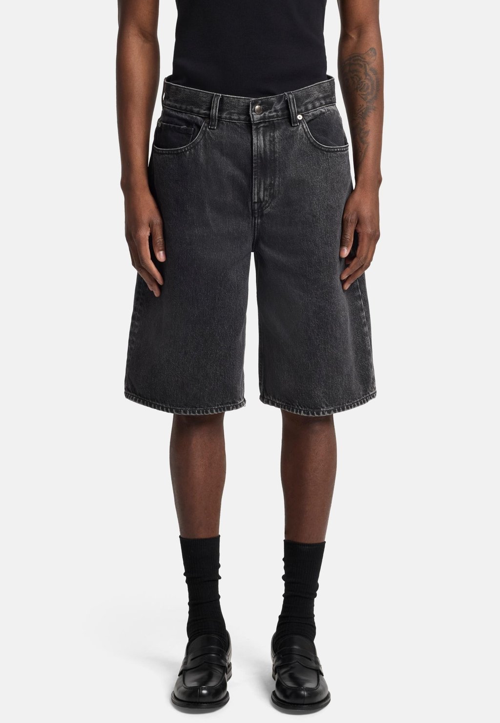 Джинсовые шорты 7 for all mankind, черный
Джинсовые шорты 7 for all mankind, черный