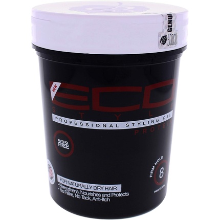 ECO Styler Black Professional Protein Styling Gel Jar Без запаха 946 мл
ECO Styler Black Professional Protein Styling Gel Jar Без запаха 946 мл