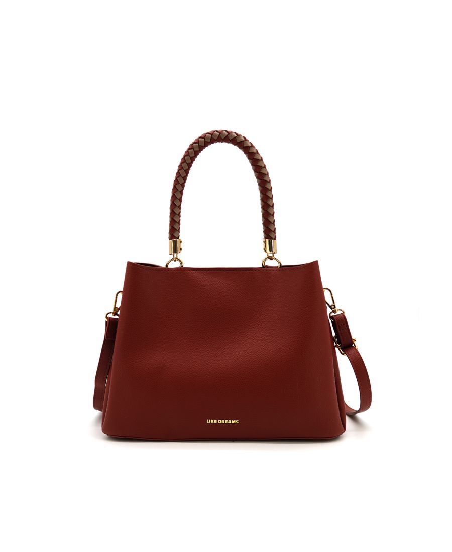 Сумка через плечо Yara с верхней ручкой LIKE DREAMS, Burgundy
Сумка через плечо Yara с верхней ручкой LIKE DREAMS, Burgundy