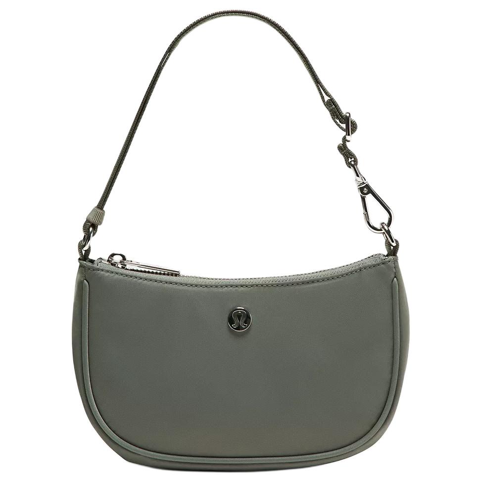 Lululemon Нейлоновая сумка через плечо миниатюрная женская зеленая, Green
Lululemon Нейлоновая сумка через плечо миниатюрная женская зеленая, Green