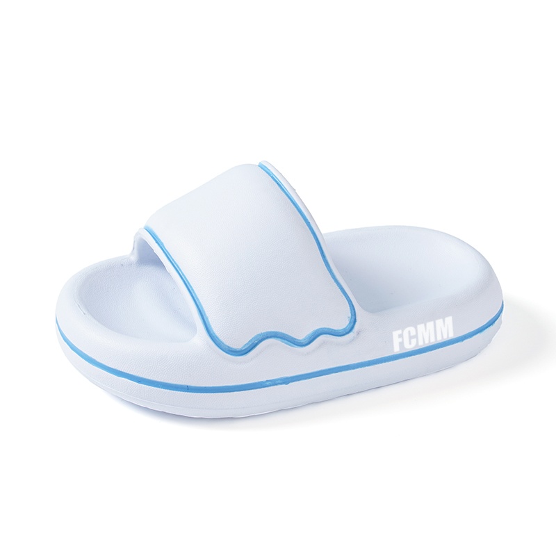 Детские шлепанцы для улицы с противоскользящей подошвой FCMM, синий 
Детские шлепанцы для улицы с противоскользящей подошвой FCMM, синий