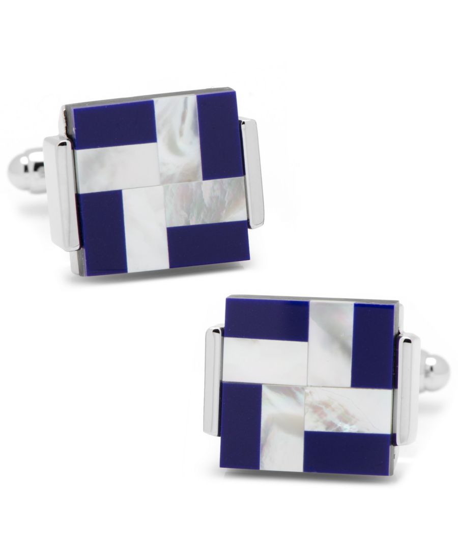 Запонки в виде ветряной мельницы из перламутра и лазурита Cufflinks Inc, Blue
Запонки в виде ветряной мельницы из перламутра и лазурита Cufflinks Inc, Blue