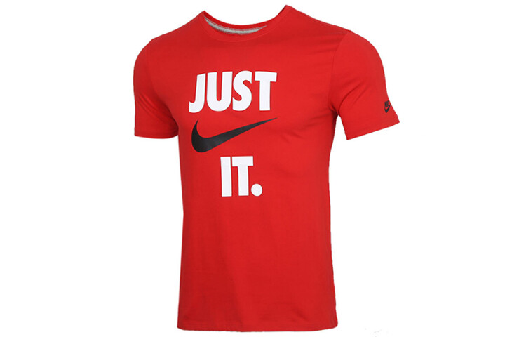 Футболка мужская красная Nike, красный 
Футболка мужская красная Nike, красный