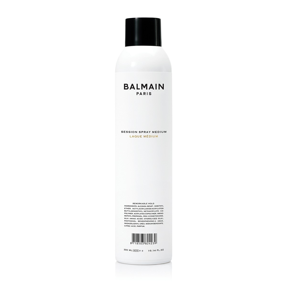 Лак для волос hc session spray medium Balmain Hair, объем 300 мл
Лак для волос hc session spray medium Balmain Hair, объем 300 мл