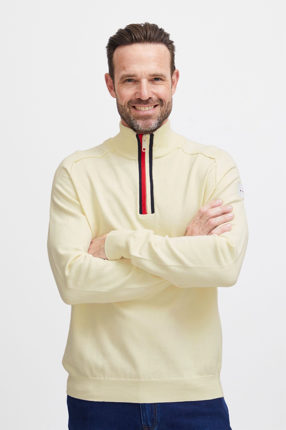 Пуловер FQ1924 Troyer FQKyle raglan halfzip knit 21900570, натуральный
Пуловер FQ1924 Troyer FQKyle raglan halfzip knit 21900570, натуральный