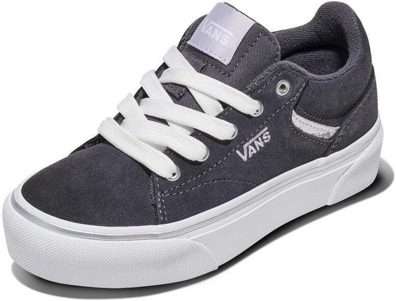 Vans Girls Seldan Platform Shoe | Девчачьи модные кроссовки, ретро-теннисный стиль для повседневной носки, Metallic Pop Asphalt
Vans Girls Seldan Platform Shoe | Девчачьи модные кроссовки, ретро-теннисный стиль для повседневной носки, Metallic Pop Asphalt