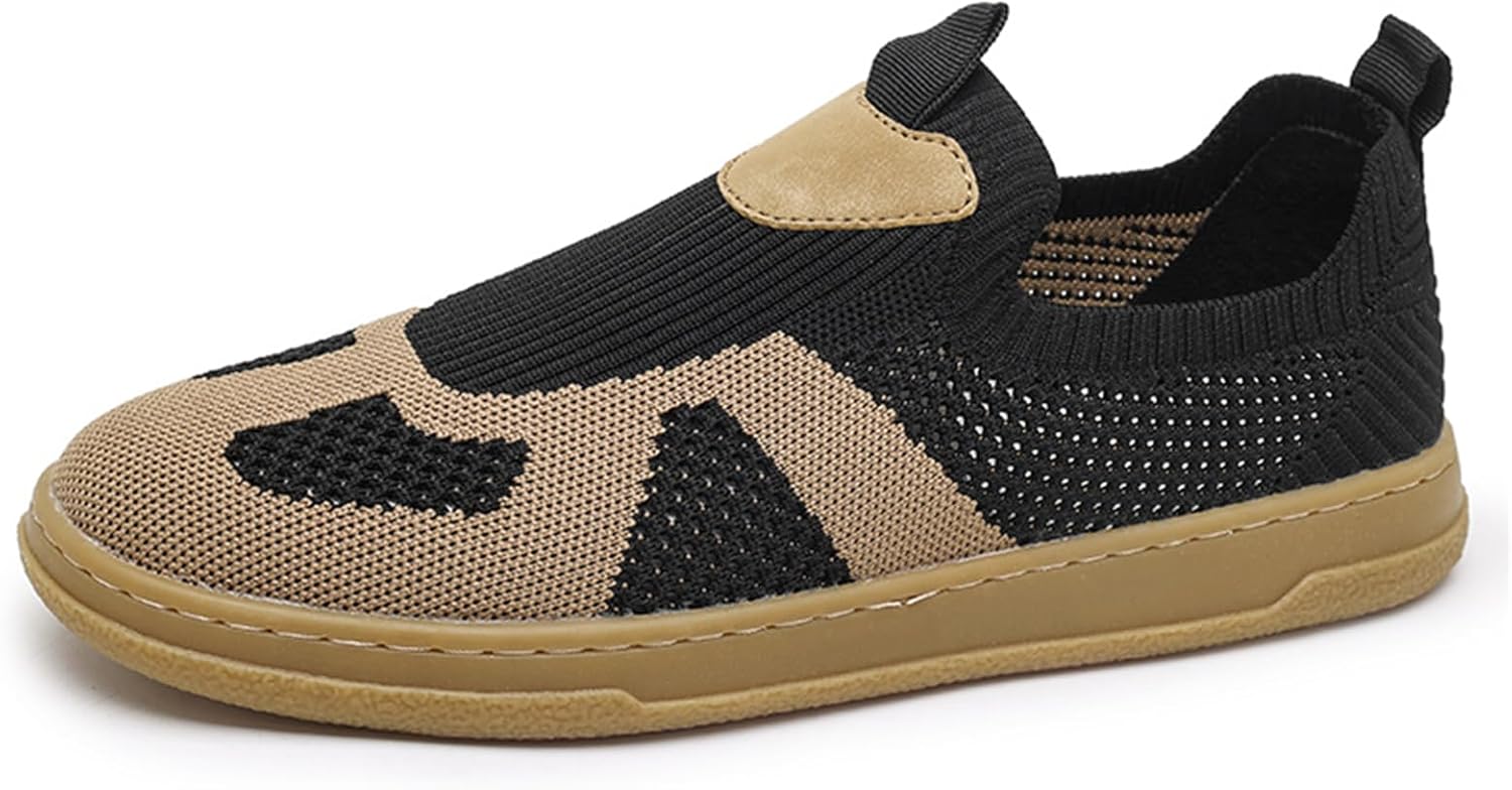 Мужские модные слипоны из хлопка, минималистичные, с широкой носочной частью, кроссовки с нулевым перепадом, легкие дышащие лоферы из сетки для прогулок, бега и повседневной носки Jhfdioy, черный
Мужские модные слипоны из хлопка, минималистичные, с широкой носочной частью, кроссовки с нулевым перепадом, легкие дышащие лоферы из сетки для прогулок, бега и повседневной носки Jhfdioy, черный