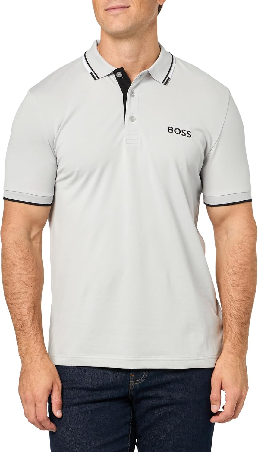 BOSS Мужская поло Paddy Pro, High Rise Grey, Серый, BOSS Мужская поло Paddy Pro, High Rise Grey
BOSS Мужская поло Paddy Pro, High Rise Grey, Серый, BOSS Мужская поло Paddy Pro, High Rise Grey