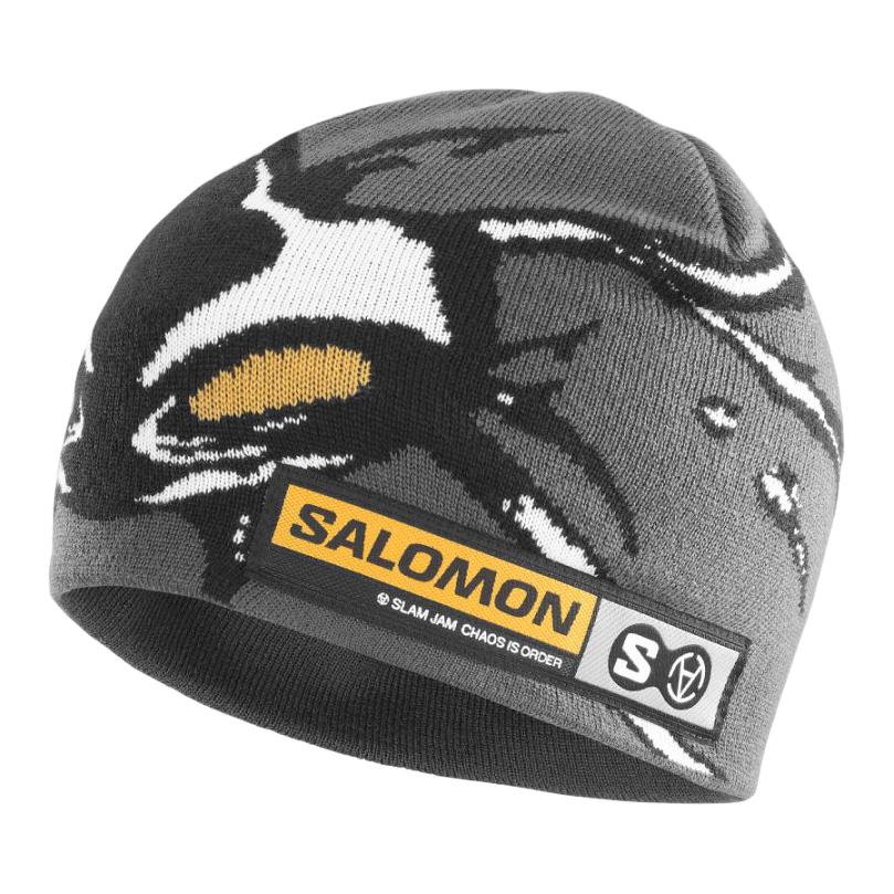 Salomon Акриловая шапка-бини унисекс, серый/черный
Salomon Акриловая шапка-бини унисекс, серый/черный