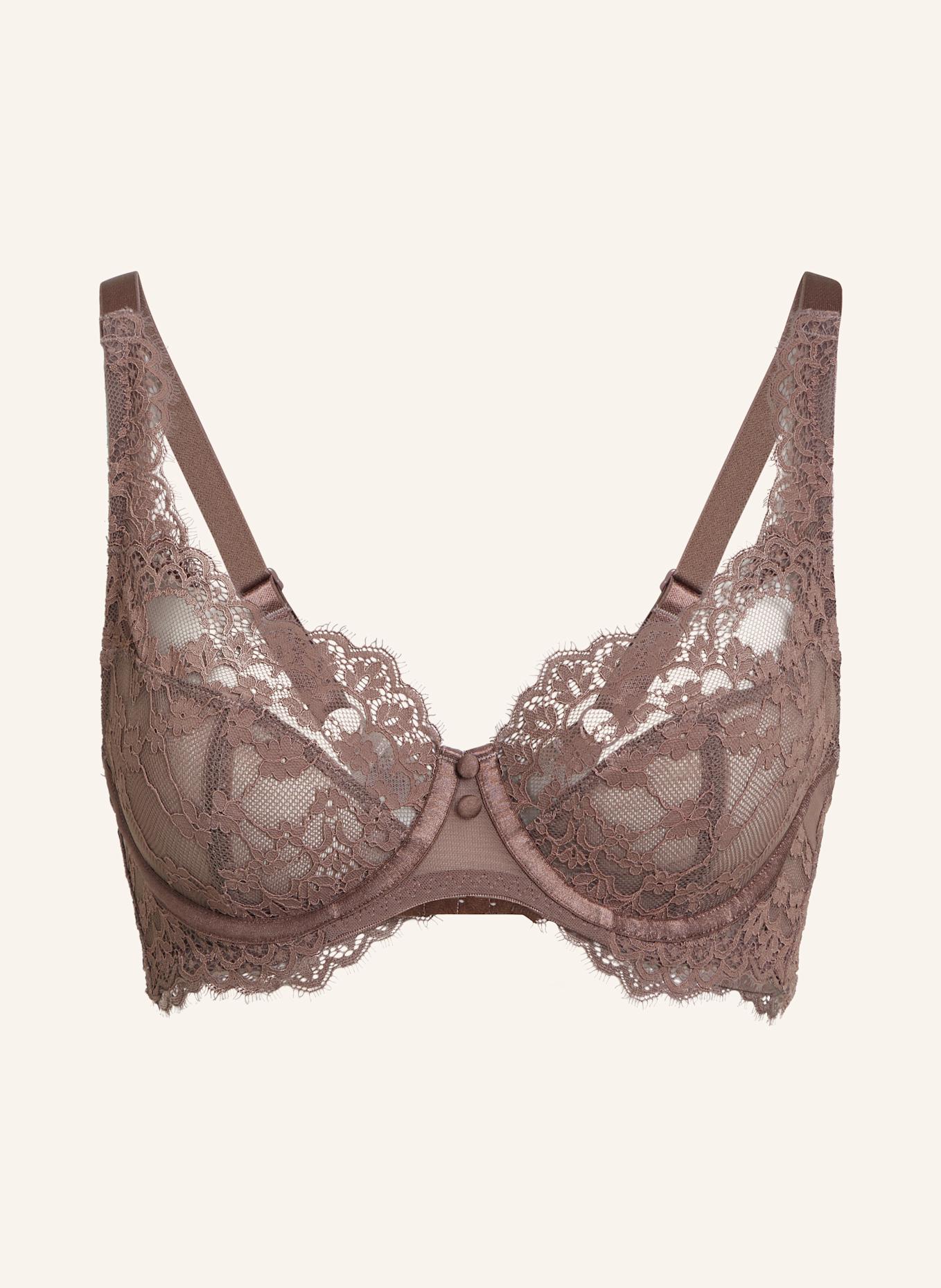 Бюстгальтер на косточках в виде ромашки Hunkemöller, коричневый
Бюстгальтер на косточках в виде ромашки Hunkemöller, коричневый