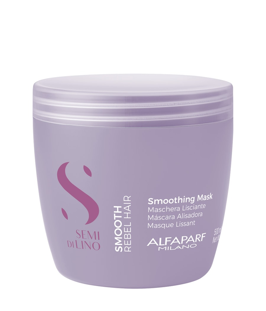 Маска для волос ALFAPARF MILANO Semi di Lino Smooth Smoothing Mask, 500 ml
Маска для волос ALFAPARF MILANO Semi di Lino Smooth Smoothing Mask, 500 ml