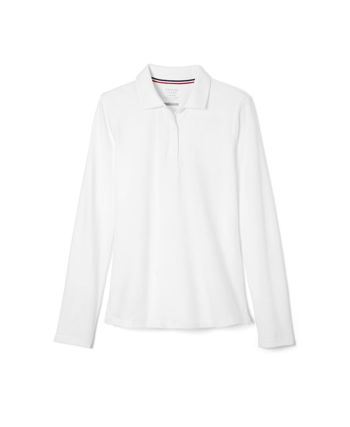 Рубашка-поло из эластичного пике с длинными рукавами для больших девочек French Toast
Рубашка-поло из эластичного пике с длинными рукавами для больших девочек French Toast