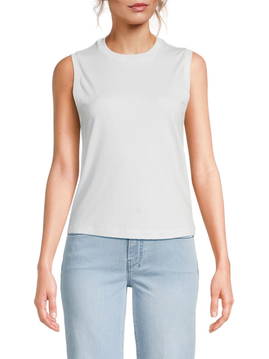 Пима Хлопковый Топ Vince, цвет Optic White
Пима Хлопковый Топ Vince, цвет Optic White