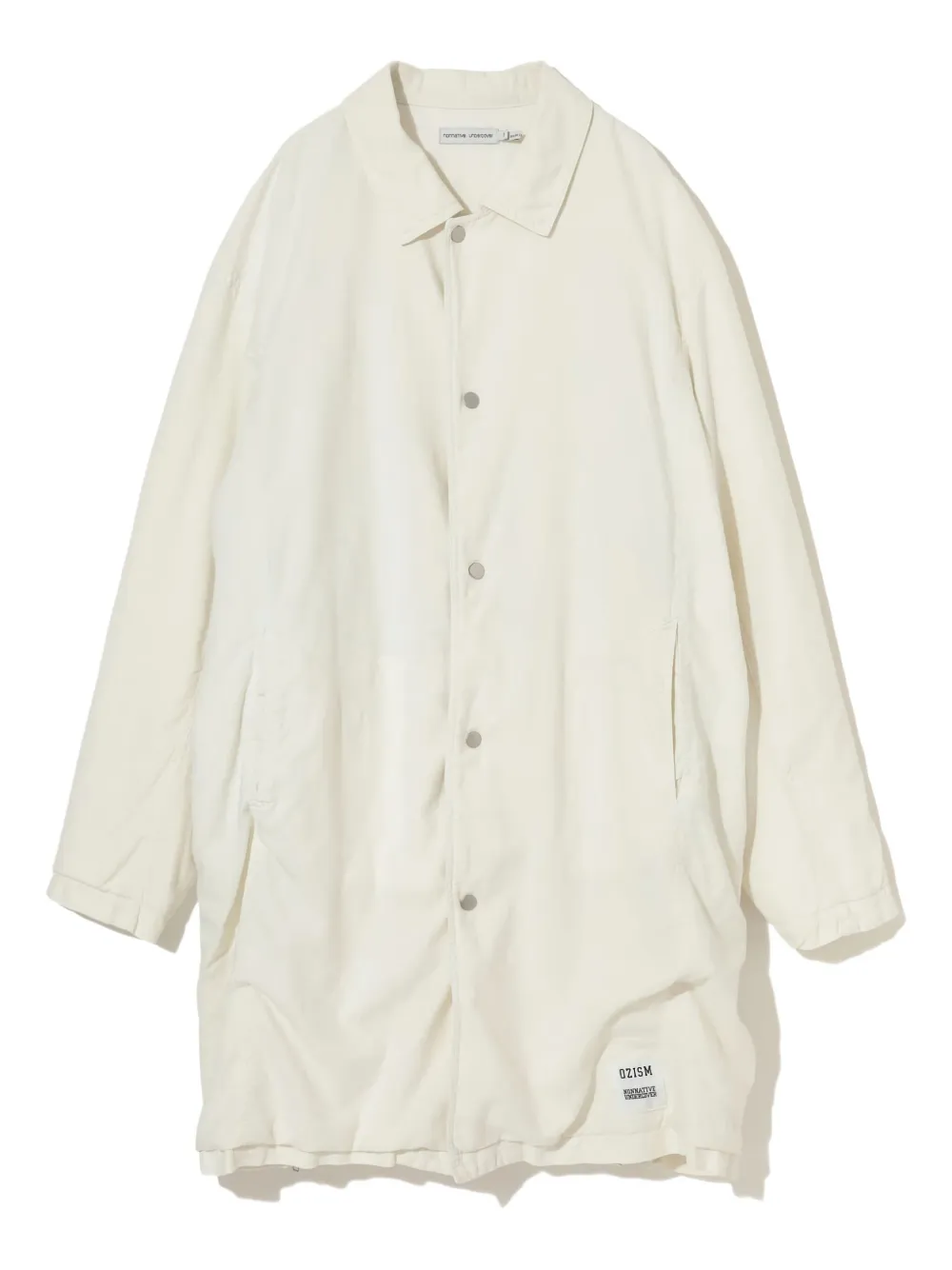 Пальто с отделкой на молнии Undercover, светло-бежевый
Пальто с отделкой на молнии Undercover, светло-бежевый