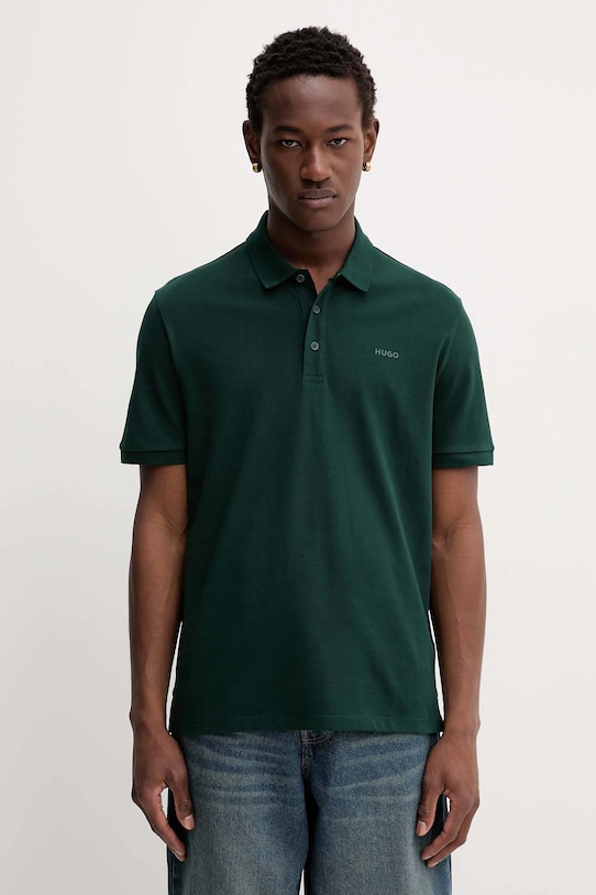 Хлопковое поло Hugo, зеленый
Хлопковое поло Hugo, зеленый