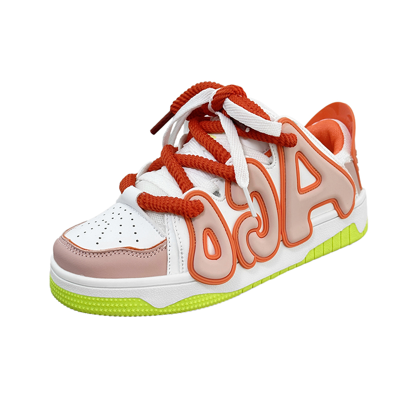 QIQUDUCK Дышащие поддерживающие скейтборд-кроссовки с увеличенной высотой Unisex Q-JP151 бело-оранжевые, цвет Q-JP151 White Orange
QIQUDUCK Дышащие поддерживающие скейтборд-кроссовки с увеличенной высотой Unisex Q-JP151 бело-оранжевые, цвет Q-JP151 White Orange