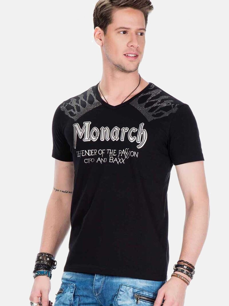 Классическая футболка CIPO & BAXX Shirt, черный
Классическая футболка CIPO & BAXX Shirt, черный