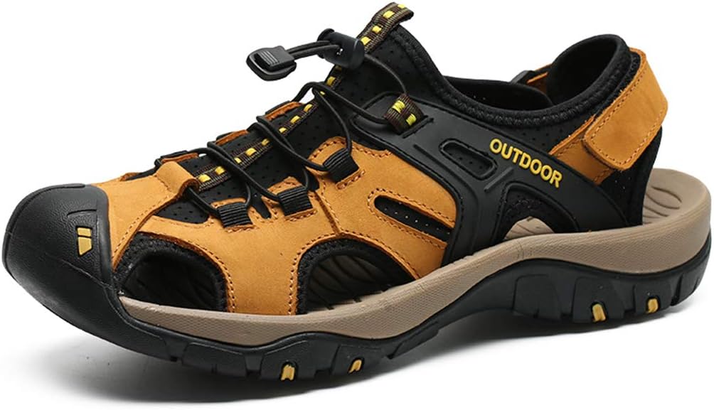 Мужские спортивные походные сандалии Veslexth, летние спортивные сандалии-фишеры, регулируемые амфибийные повседневные пляжные сандалии, желтый
Мужские спортивные походные сандалии Veslexth, летние спортивные сандалии-фишеры, регулируемые амфибийные повседневные пляжные сандалии, желтый