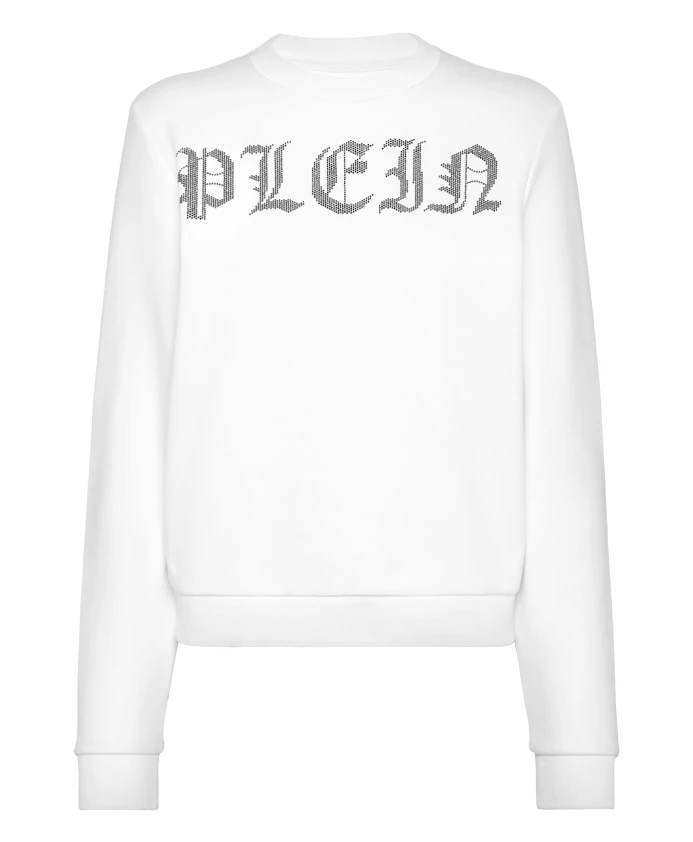 Толстовка с круглым вырезом Philipp Plein, белый
Толстовка с круглым вырезом Philipp Plein, белый