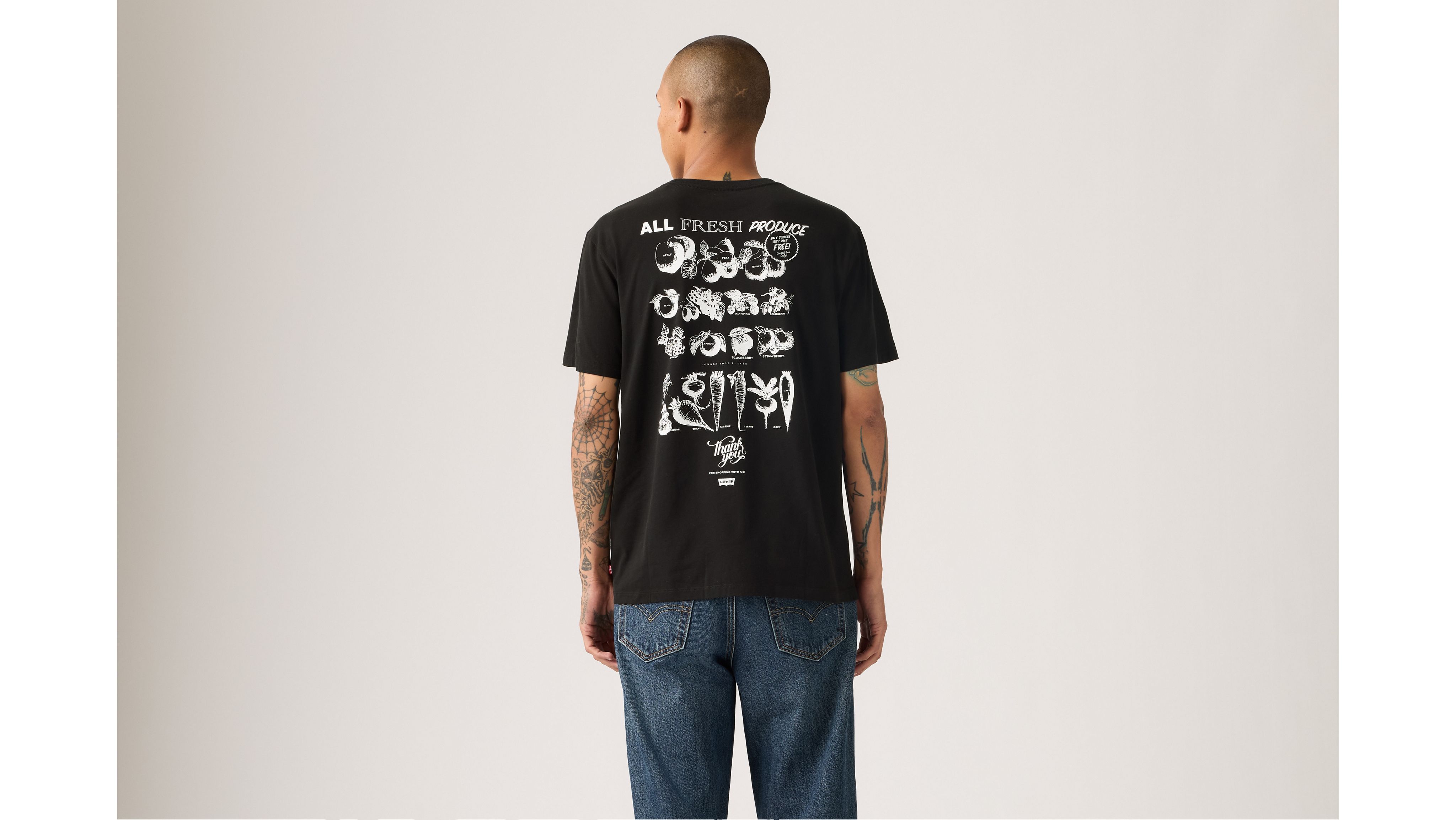 Классическая футболка с рисунком Levi's, Jet Black - Black
Классическая футболка с рисунком Levi's, Jet Black - Black