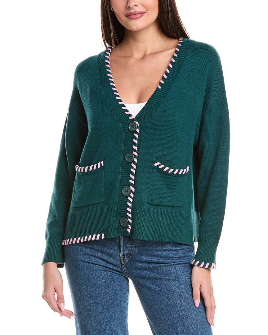 WISPR Parker Косы Кардиган из смесового шелка, зеленый
WISPR Parker Косы Кардиган из смесового шелка, зеленый