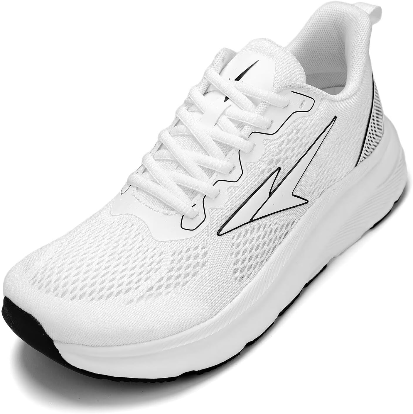 Мужские широкие кроссовки для ходьбы с мягкой подошвой, противоскользящие, удобные для бега и тенниса, дышащие, для спорта и тренировок в зале Pozvnn, белый
Мужские широкие кроссовки для ходьбы с мягкой подошвой, противоскользящие, удобные для бега и тенниса, дышащие, для спорта и тренировок в зале Pozvnn, белый