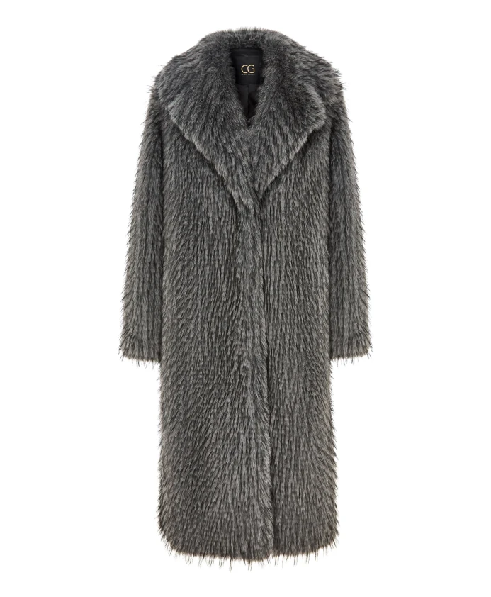 Роскошное пальто из искусственного меха Натали Cesare Gaspari, серый
Роскошное пальто из искусственного меха Натали Cesare Gaspari, серый
