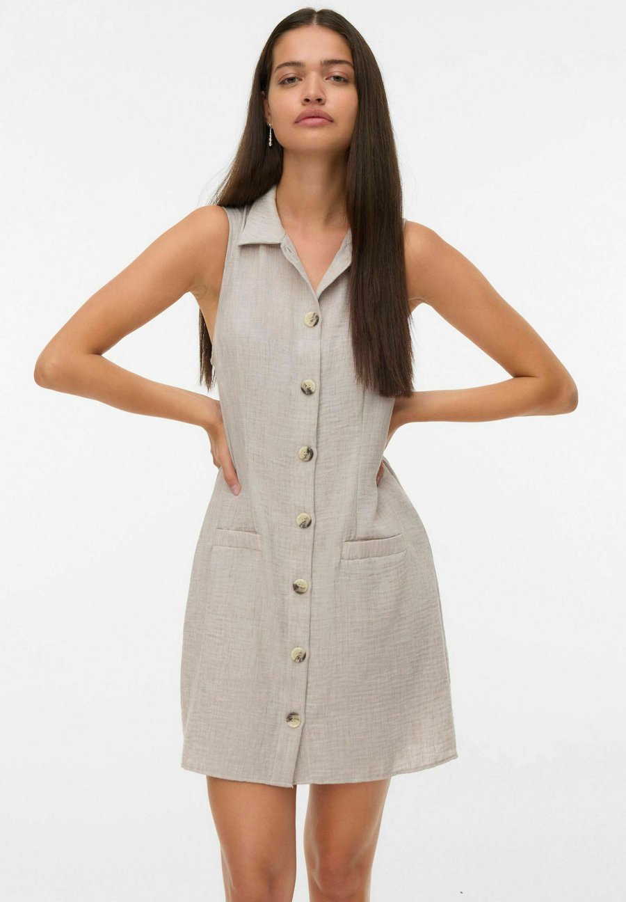 Платье Vero Moda Shirt dress, Silver Lining/Silver-Coloured
Платье Vero Moda Shirt dress, Silver Lining/Silver-Coloured