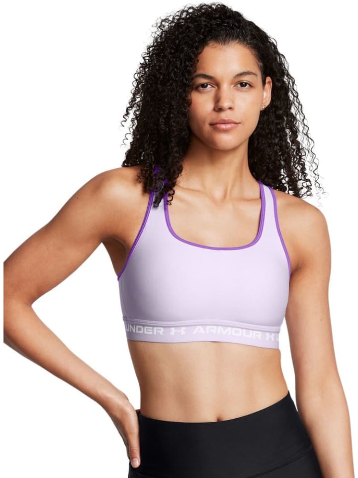 Спортивный бюстгальтер Under Armour, фиолетовый
Спортивный бюстгальтер Under Armour, фиолетовый
