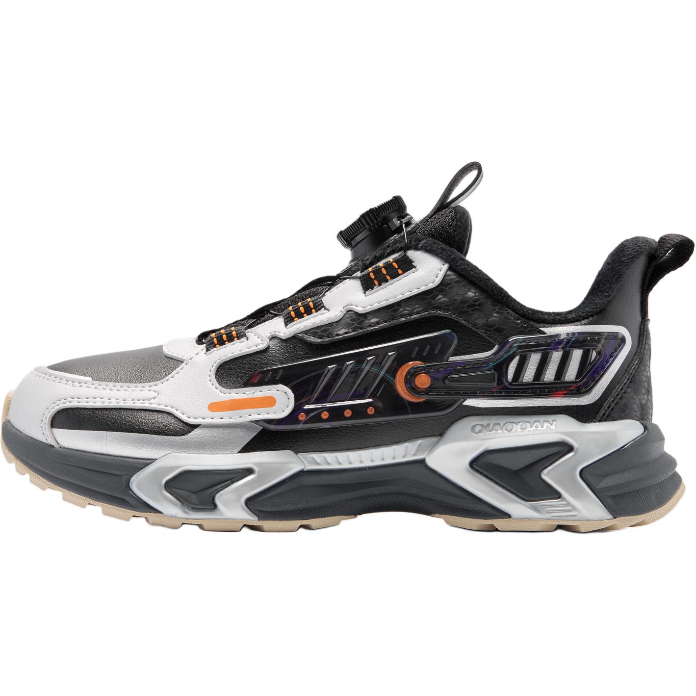 QIAODAN Детские хлопковые кроссовки с противоскользящей подошвой, износостойкие, черно-серого цвета, для подростков
QIAODAN Детские хлопковые кроссовки с противоскользящей подошвой, износостойкие, черно-серого цвета, для подростков