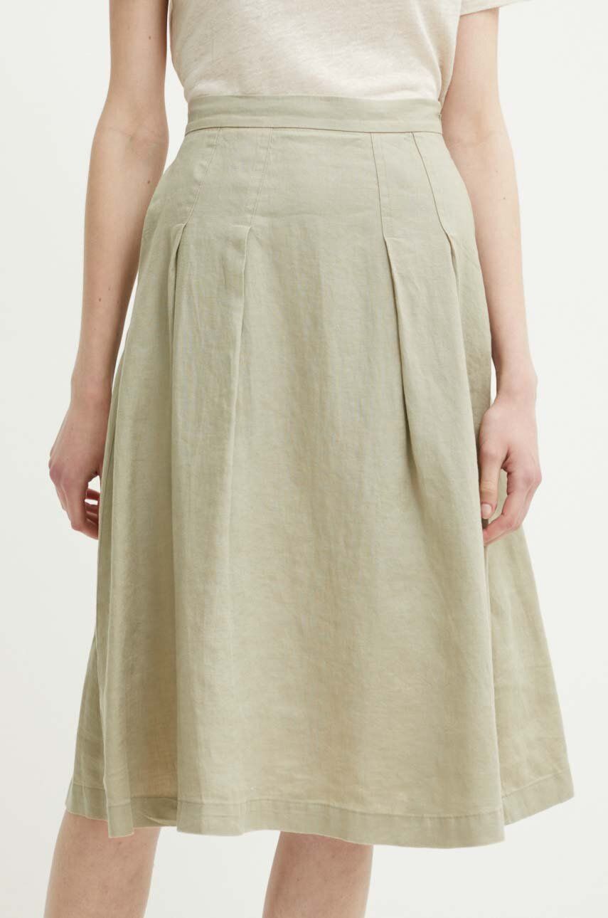 Льняная юбка United Colors of Benetton, зеленый
Льняная юбка United Colors of Benetton, зеленый