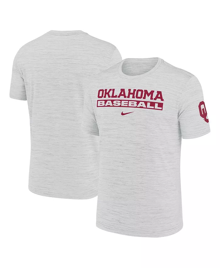 Мужская бейсбольная футболка Oklahoma Sooners Velocity с принтом Wordmark Stack Performance Nike
Мужская бейсбольная футболка Oklahoma Sooners Velocity с принтом Wordmark Stack Performance Nike