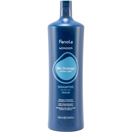 Wonder No Orange Shampoo Шампунь нейтрализующий оранжевый мелирование для светлых и русых волос 1000мл, Fanola
Wonder No Orange Shampoo Шампунь нейтрализующий оранжевый мелирование для светлых и русых волос 1000мл, Fanola