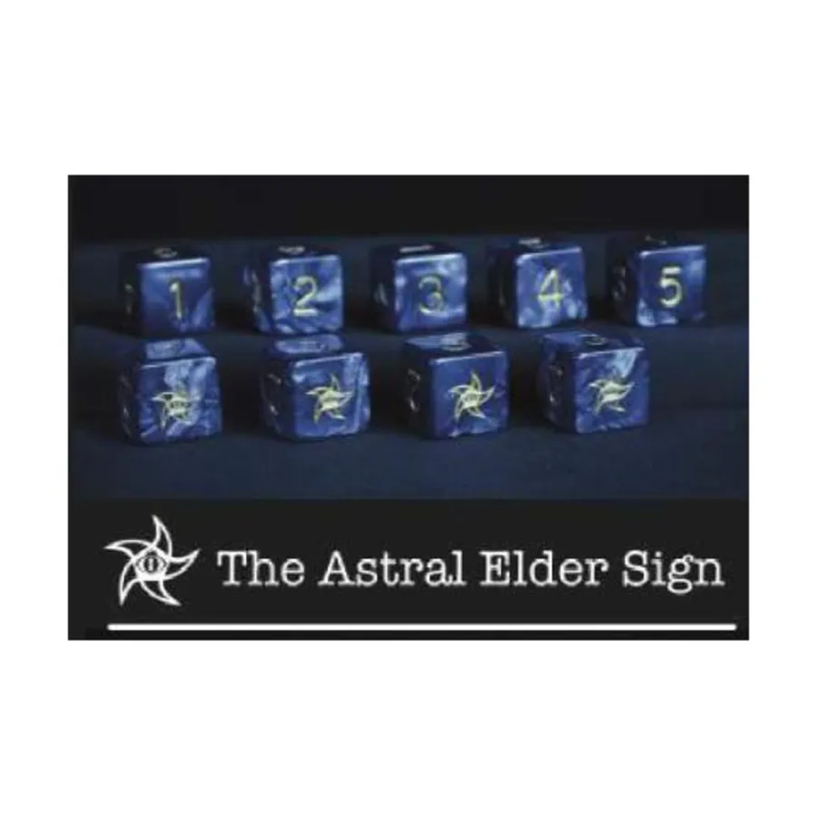 Трубка d6 — синяя с астральным (звездным) дизайном знака Elder (9), Elder Dice
Трубка d6 — синяя с астральным (звездным) дизайном знака Elder (9), Elder Dice